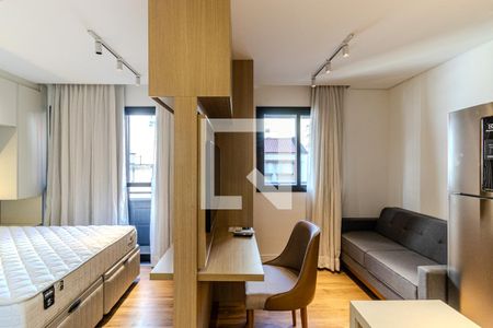 Studio de kitnet/studio para alugar com 1 quarto, 25m² em Santa Cecilia, São Paulo