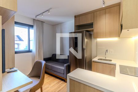 Studio de kitnet/studio para alugar com 1 quarto, 25m² em Santa Cecilia, São Paulo