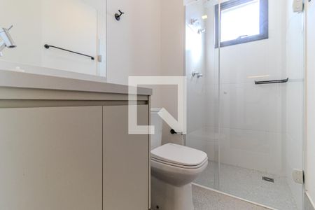 Banheiro Social de kitnet/studio para alugar com 1 quarto, 34m² em Santa Cecilia, São Paulo