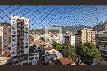 Vista da Sala de apartamento à venda com 2 quartos, 77m² em Tijuca, Rio de Janeiro