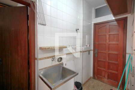 Área de Serviço de apartamento à venda com 3 quartos, 90m² em Centro, Belo Horizonte