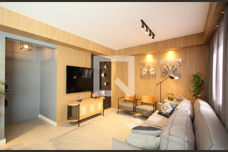 Sala de apartamento à venda com 2 quartos, 84m² em Vila Andrade, São Paulo