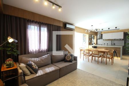 Sala de apartamento à venda com 2 quartos, 84m² em Vila Andrade, São Paulo