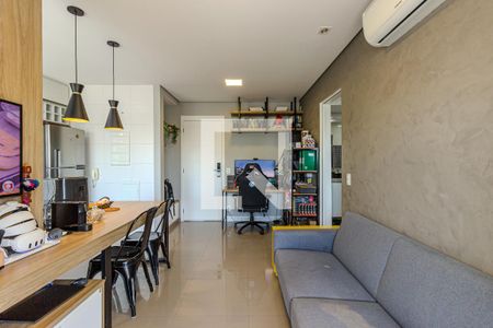 Sala de apartamento à venda com 1 quarto, 49m² em Vila Gertrudes, São Paulo