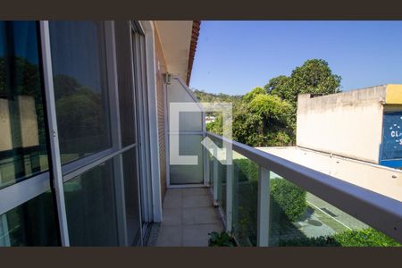Sacada da Suíte 1 de casa de condomínio à venda com 2 quartos, 85m² em Vargem Grande, Rio de Janeiro