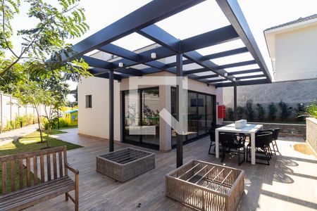 Área comum - Churrasqueira de casa de condomínio à venda com 3 quartos, 138m² em Bosque das Palmeiras, Campinas