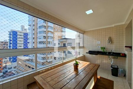 Sacada de apartamento para alugar com 1 quarto, 45m² em Aviação, Praia Grande