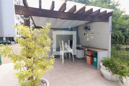 Área comum - Churrasqueira de apartamento à venda com 2 quartos, 62m² em Cavalhada, Porto Alegre