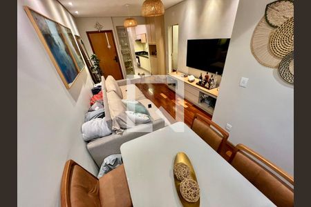 Sala de apartamento à venda com 3 quartos, 112m² em Dona Clara, Belo Horizonte
