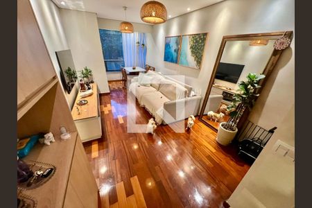 Sala de apartamento à venda com 3 quartos, 112m² em Dona Clara, Belo Horizonte