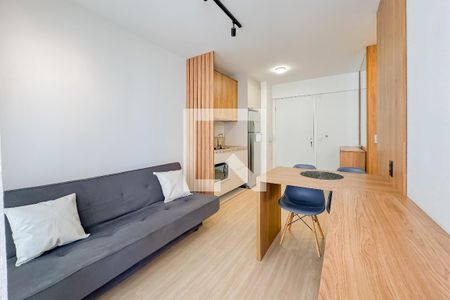 Sala de apartamento para alugar com 1 quarto, 32m² em Vila Mariana, São Paulo