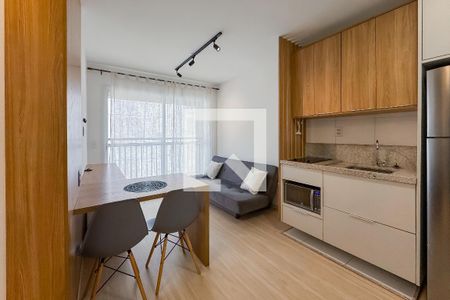 Sala de apartamento para alugar com 1 quarto, 32m² em Vila Mariana, São Paulo