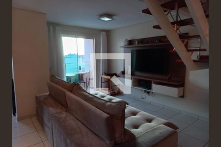 Sala de apartamento para alugar com 4 quartos, 140m² em Santa Mônica, Uberlândia