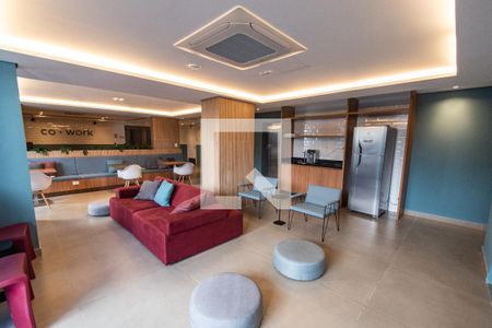 Área comum - Hall social de kitnet/studio para alugar com 1 quarto, 27m² em Liberdade, São Paulo