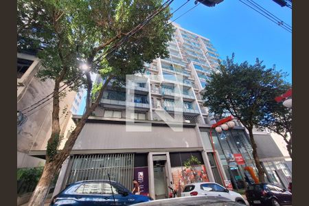 Fachada de kitnet/studio para alugar com 1 quarto, 27m² em Liberdade, São Paulo