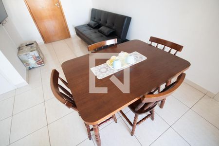 Sala de apartamento para alugar com 1 quarto, 44m² em Vila Caiçara, Praia Grande