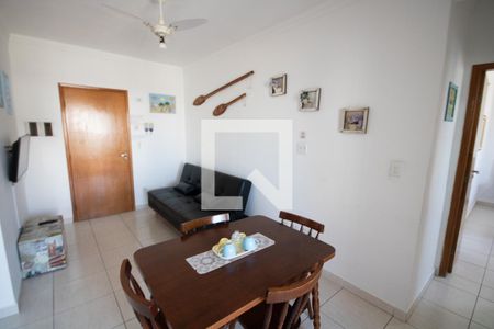 Sala de apartamento para alugar com 1 quarto, 44m² em Vila Caiçara, Praia Grande