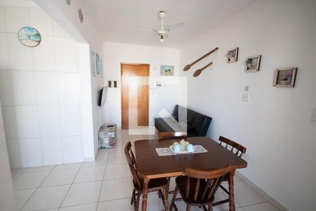 Sala de apartamento para alugar com 1 quarto, 44m² em Vila Caiçara, Praia Grande