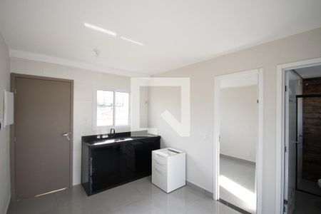 Sala / Cozinha de apartamento para alugar com 1 quarto, 24m² em Vila Nair, São Paulo
