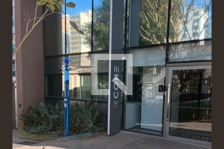 Fachada  de kitnet/studio para alugar com 1 quarto, 25m² em Pinheiros, São Paulo