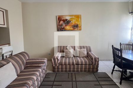 Sala de apartamento para alugar com 2 quartos, 70m² em Gonzaga, Santos