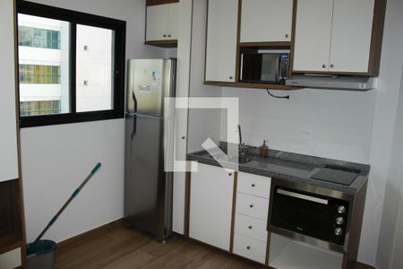Cozinha de kitnet/studio à venda com 1 quarto, 26m² em Vila Buarque, São Paulo