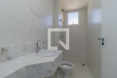 Banheiro de apartamento à venda com 3 quartos, 163m² em Vila Cloris, Belo Horizonte