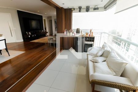 Varanda gourmet de apartamento à venda com 3 quartos, 142m² em Vila Andrade, São Paulo