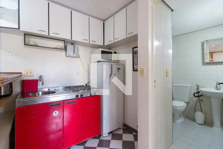 Sala/Cozinha de apartamento para alugar com 1 quarto, 42m² em Pinheiros, São Paulo