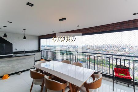 Varanda Sala/Cozinha de apartamento à venda com 3 quartos, 157m² em Parque da Mooca, São Paulo