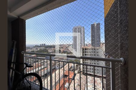 Varanda da Sala de apartamento à venda com 2 quartos, 40m² em Vila Palmeiras, São Paulo