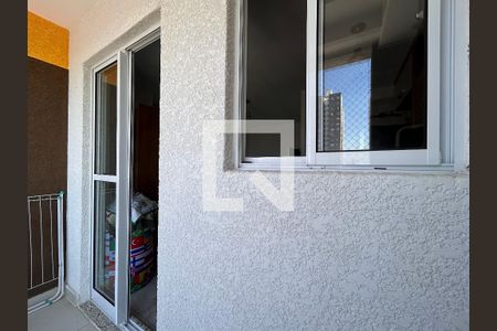 Varanda da Sala de apartamento à venda com 2 quartos, 40m² em Vila Palmeiras, São Paulo