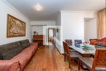 Sala de apartamento à venda com 3 quartos, 96m² em Coracao de Jesus, Belo Horizonte