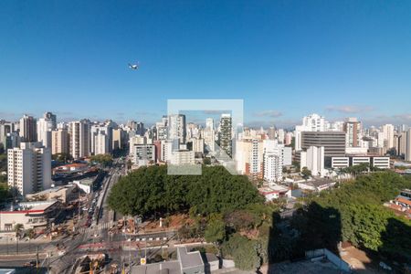 Vista da Varanda da Sala de apartamento para alugar com 3 quartos, 101m² em Itaim Bibi, São Paulo