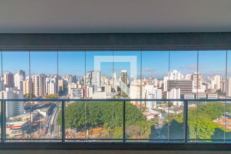 Varanda da Sala de apartamento para alugar com 3 quartos, 101m² em Itaim Bibi, São Paulo
