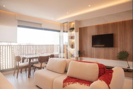 Sala de apartamento à venda com 2 quartos, 70m² em Vila Clementino, São Paulo