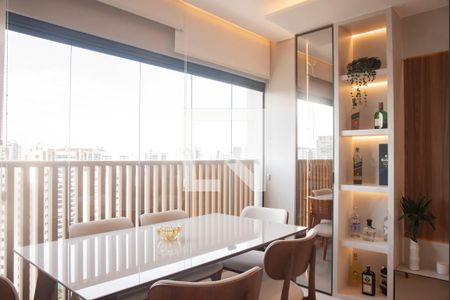 Varanda gourmet de apartamento à venda com 2 quartos, 70m² em Vila Clementino, São Paulo