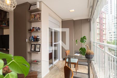 Varanda do Studio de kitnet/studio à venda com 1 quarto, 37m² em Bela Vista, São Paulo