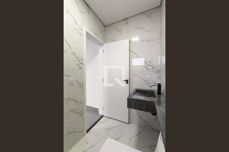 Banheiro da Suíte de casa à venda com 3 quartos, 115m² em Jardim Marambaia Ii, Jundiaí