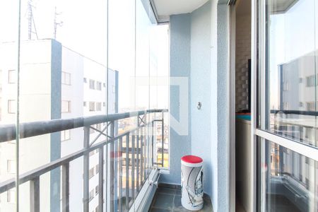 Sacada Sala de apartamento à venda com 2 quartos, 50m² em Parada Xv de Novembro, São Paulo