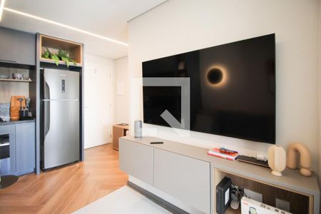 Sala de apartamento à venda com 1 quarto, 30m² em Indianópolis, São Paulo