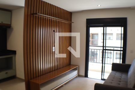 Sala de apartamento à venda com 1 quarto, 41m² em Empresarial 18 do Forte, Barueri