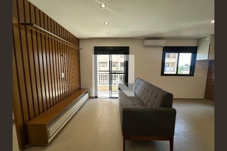 Sala de apartamento à venda com 1 quarto, 41m² em Empresarial 18 do Forte, Barueri