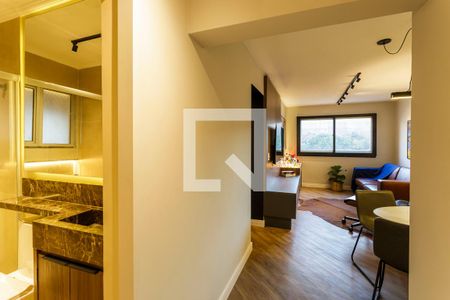 Sala de apartamento à venda com 3 quartos, 70m² em Moema, São Paulo