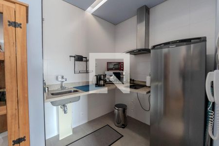 Cozinha de kitnet/studio à venda com 1 quarto, 49m² em Centro Histórico de São Paulo, São Paulo