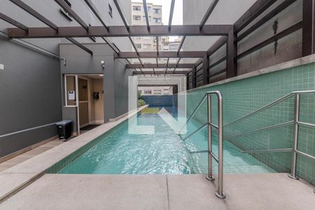Área comum - Piscina de kitnet/studio à venda com 1 quarto, 49m² em Centro Histórico de São Paulo, São Paulo