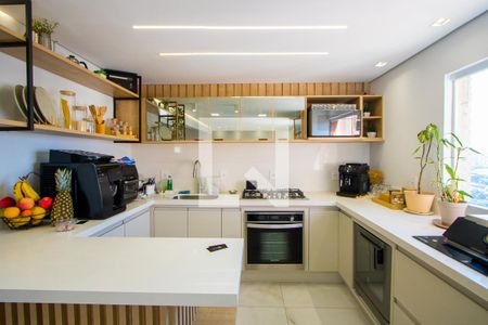Cozinha de apartamento à venda com 3 quartos, 103m² em Casa Branca, Santo André