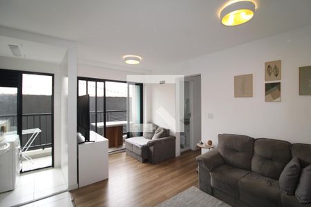 Sala / Cozinha de apartamento para alugar com 2 quartos, 44m² em Jardim São Paulo, São Paulo