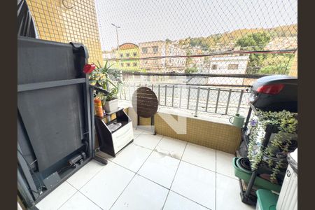 Varanda da Sala de apartamento à venda com 3 quartos, 92m² em Penha Circular, Rio de Janeiro
