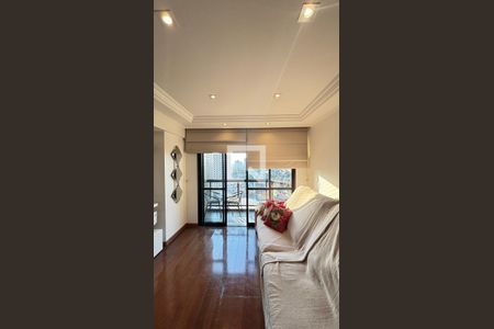 Sala  de apartamento à venda com 3 quartos, 100m² em Vila Valparaíso, Santo André